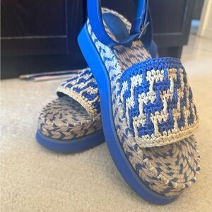 Farmrio wedge espadrille sandals